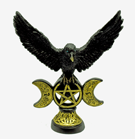 Raven on Moon/Pentagram